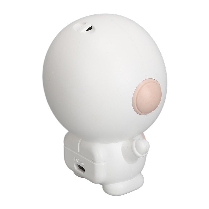 Astronaut Shaped Cute Hand Warmer Digital Display USB Rechargeable 2
