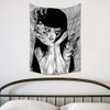 EWRITN Canvas Anime Tomie Revenge Junji Ito Tapestry, Hanging Dorm
