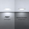Feit Electric 6" LED Canless Recessed Downlight with Night Light