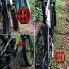 LYCAON Bike Cycling Pedals, CNC Machined Aluminum Alloy Durable Non-Slip