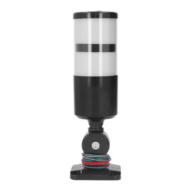 BERM LED Signal Tower Stack Light Industrial Warning Buzzer Column Lamp Steady Foldable 2 Layer 220VAC