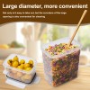 24pcs Sealed plastic food storage container set is suitable for