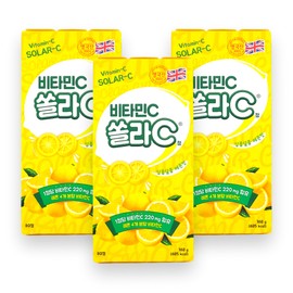 Korea Eundan Vitamin C Solar C Lemon Flavor 80 tablets x 3 / 고려은단 비타민씨 쏠라씨 레몬맛 80정 x 3개