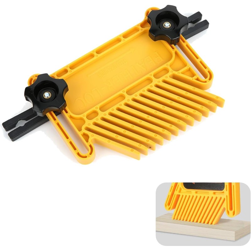 2Pcs Woodworking Featherboard, Table Saw AccessoriesBoard Set, Adjustable Woodworking Safety