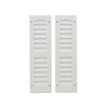 Shed Windows and More Louvered Shed Shutter or Playhouse Shutter