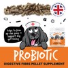 Bugalugs Dog Fibre Supplement Pellets with probiotics for dogs, kaolin