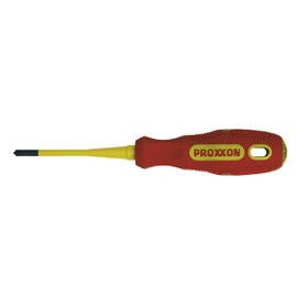 Proxxon FLEX-DOT 22344 Screwdriver VDE (PZ 2 x 100 mm, Slim-Type Blade, for Narrow Components, for Electrical Installation, up to 1,000 V AC Voltage)