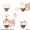Zulay Kitchen 16 Pcs Coffee Stencils for Latte Art -