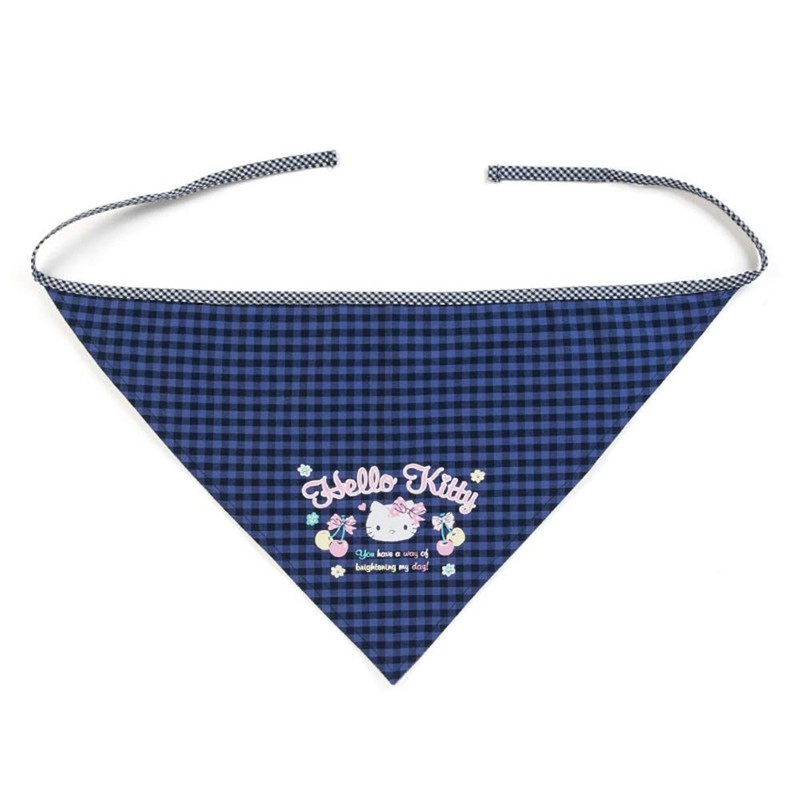 サンリオ(SANRIO) ハローキティ 三角巾付きキッズエプロン(チェック)100cm