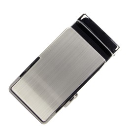 Glamexx24 Men's Automatic Buckle Belt, Width 35 mm, Length 115 cm - 150 cm, Business Belt for Men with Ratchet, Adjustable Size, Brown, Buckle Model 8 + Brown Belt