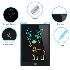 LCD Writing Tablet 12Inch Kids Toys Learning Drawing Board Birthday Gifts,Toys for 3-6 Years Old Boy Girl,LEYAOYAO Drawing Pad & Tablet Toddler Educational Doodle Pad Easter Gifts for Kids