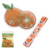 MUSUBI Fruit Pattern Ice Pack Lunch Belt Set, Cold Insulation,