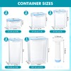 LemonRoad 9 Set Vacuum Seal Storage Food Containers with Lids