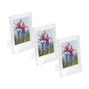 sourcing map 3 Pcs Mini Picture Frames 2.4 x 3.5