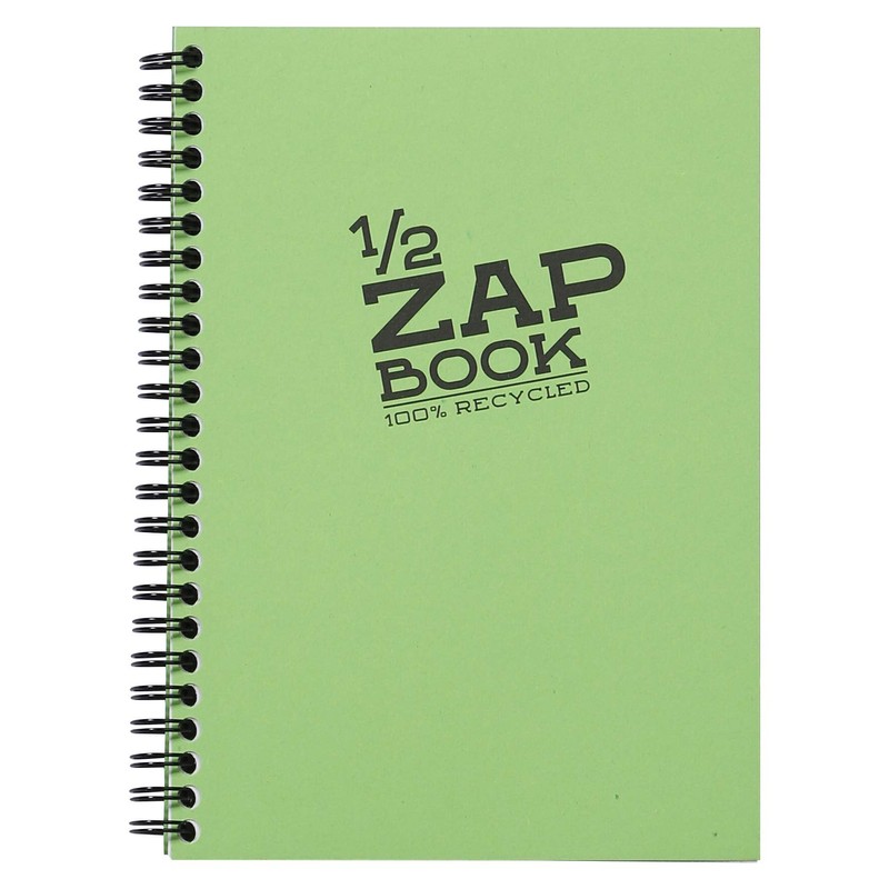 Clairefontaine - Ref 8349C - Recycled 1/2 Zap Books (80