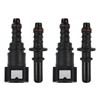 Set of 2 7.89mm SAE to 5/16 8mm Straight Car
