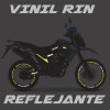 Kit Sticker Reflejantes Rin Italika Dm150 R19 R17 + Regalo