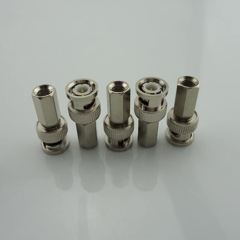 V-Fiabilidad 25PCS RG59 Coaxial Cable Connector, CCTV Twist On BNC