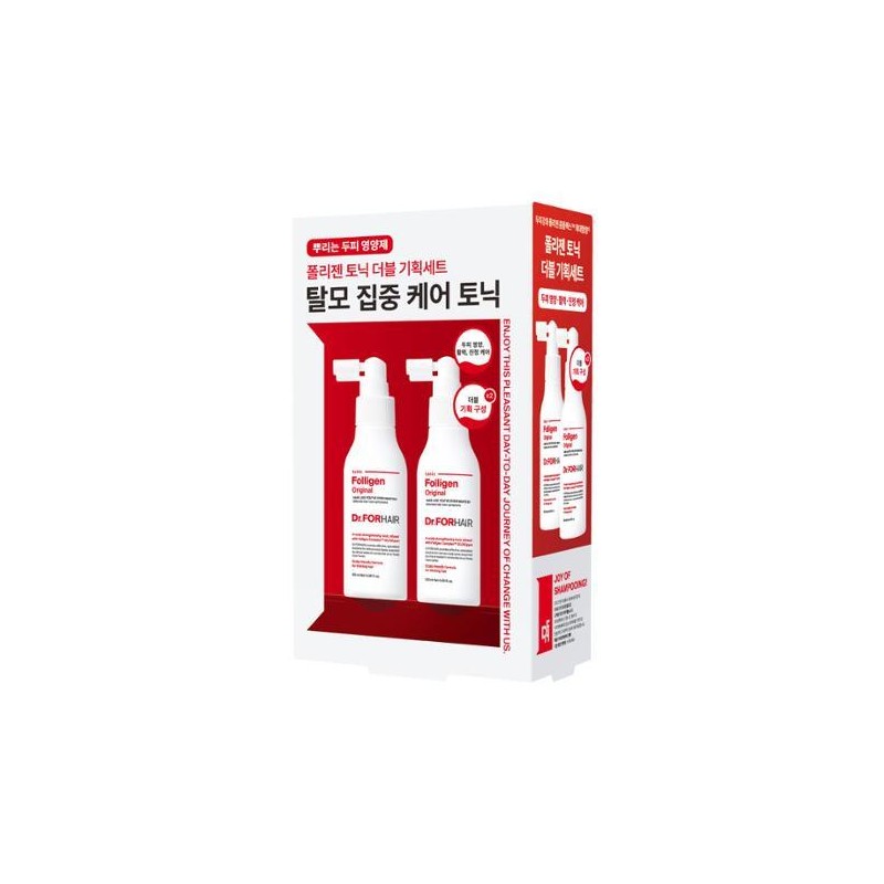 Dr.forhair Folligen Original Tonic Double Pack (120ml+120ml) - [SET] Tonic