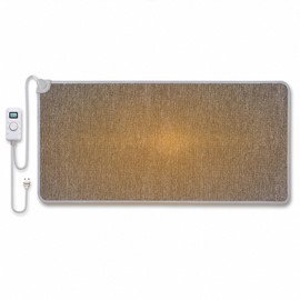 Warm Feet Infrared Heating Mat 55 x 105 cm 155 W with Thermostat, Timer, Sleep Function