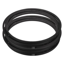 sourcing map 2pcs A94 or 4L960 Classic Wrapped Rubber V-Belt, 94"(2388mm) Inside Circumference, A Profile V Belt