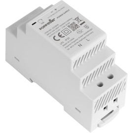 Poppstar 12V Transformer DIN Rail output 12 V DC 2 A max. 24 W (input 100-240 V AC 50/60 Hz) 12V Adapter