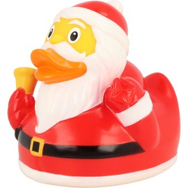 Lilalu 2018 Santa Duck Toy, Multicolour