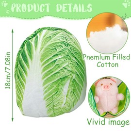 OFKAFEZV Schwein Plüsch Puppe, Cartoon Schwein Plüschtier, Schwein Plüsch, Gefülltes, Weiches und Bequemes Plüschtier als Geschenk, Heimdekoration, 18 cm