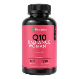 Q10 Vitamina 120 Cápsulas Radiance Woman Nutripass Sabor