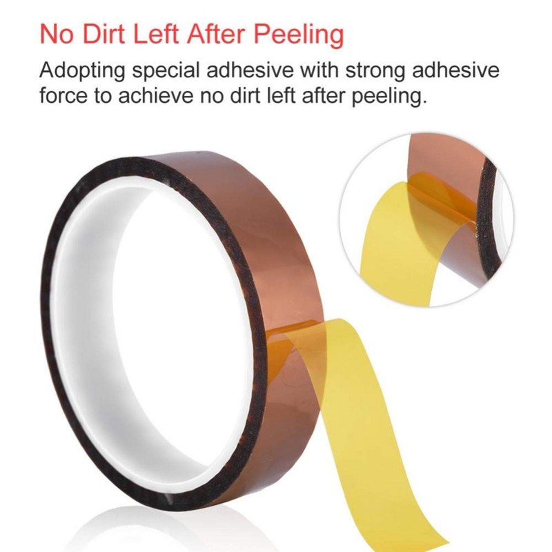 Yoidesu * 0.06mm 250-300 ℃ Cinta térmica Cinta Kapton, Cinta