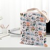 LEVLO Tv Series Inspired Tote Bag Employee Cast Shopping Bag