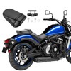 Rear Passenger Pillion Seat Compatible with Kawasaki Vulcan S 650