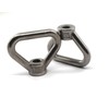 2pcs M20 304 Stainless Steel Triangular Eye Nuts High Strength