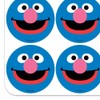 Sesame Street Grover Face Planner Calendar Scrapbooking Crafting Stickers