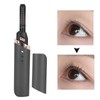 Black Electric Eyelash Curler LongLasting Heated Curler USB Charge Eyelash