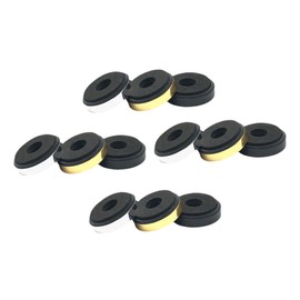 CAXUSD 12pcs Speaker Isolation Feet Damper Mat Non- Speaker Base Pads for Audio Equipment Computer Cases Shock Absorption Noise Reduction