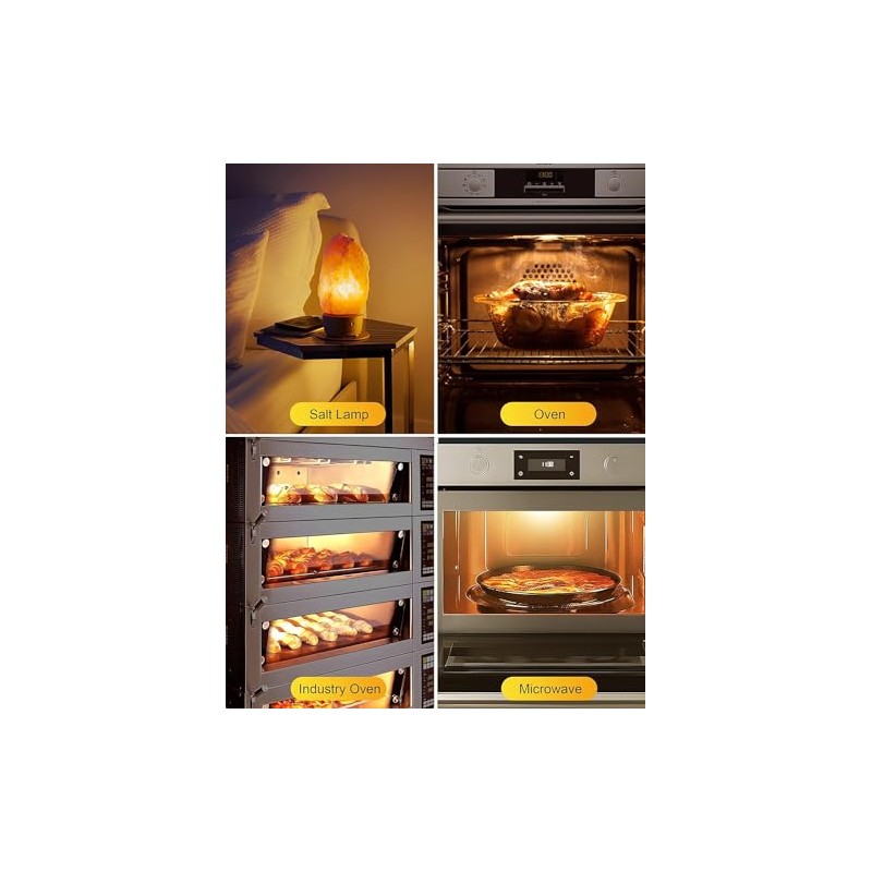 LAMARE Pack of 6 Bulbs - E14 15W Warm White