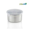 Stainmom Stainless Steel Airtight Container Round No. 6 1L / 스텐맘 스텐레스 밀폐용기 원형6호 1L