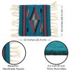 Southwest Handwoven Chimayo Wool Style Mats. Perfect for Rustic Decoration