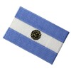 Argentina National Flag Embroidered Argentinian State Emblem Iron On Sew