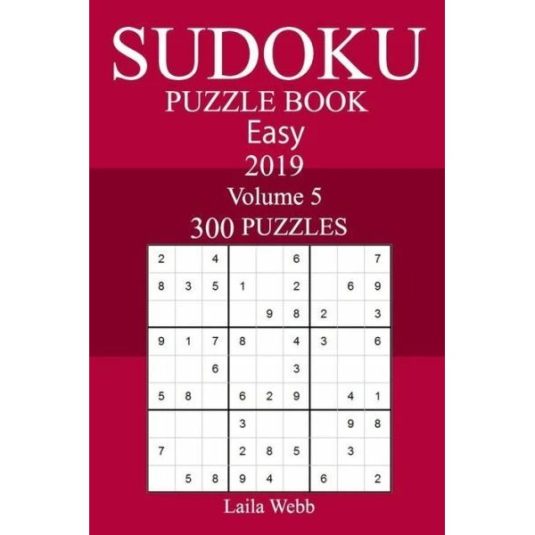 300 Easy Sudoku Puzzle Book 2019