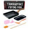Oleex Tamagoyaki Pan Set – Japanese Omelette Pan with Kitchen