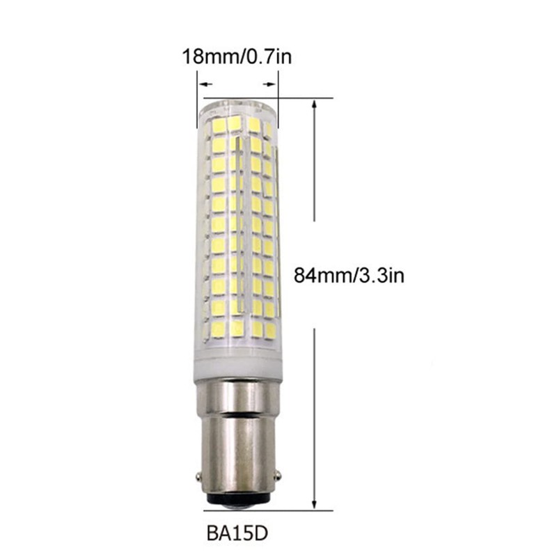 4 Pack 15W BA15D LED Light Bulb (150W Halogen Equivalent),