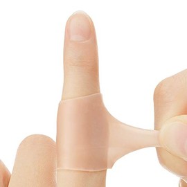 MEIDAI Waterproof Supporter, Finger Taping, Bandage Cover, Knuckle Supporter, Hand and Pinky Fingers, Tendonitis, Knuckle Support, Protective Sheet, Set of 2