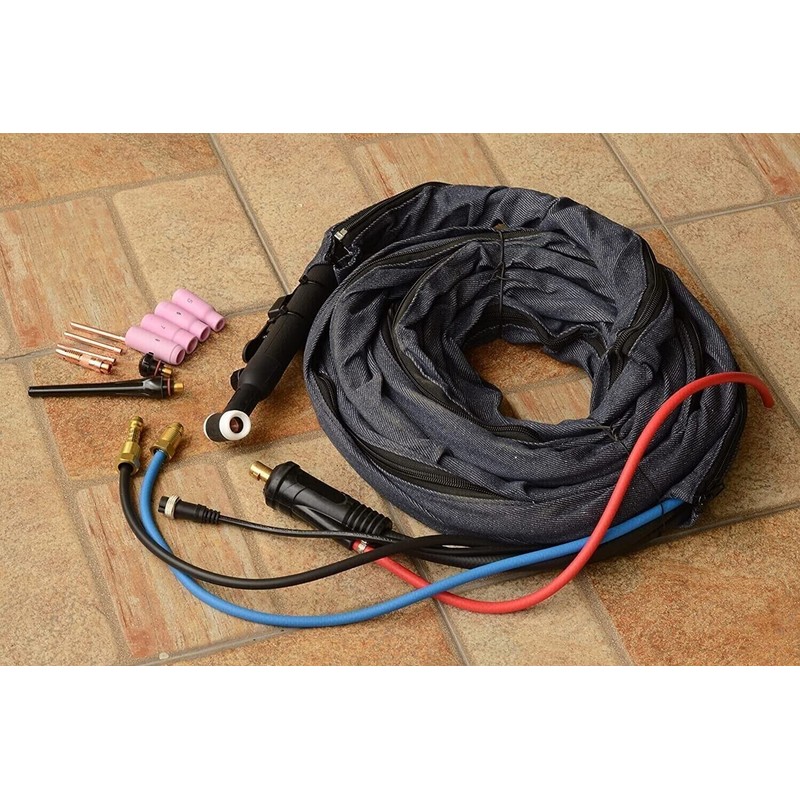 RIVERWELD SR WP 18FV TIG Welding Torch Complete With Flexible