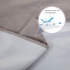WenBags Waterproof Bed Sheet Flat Sheets Lightweight,70*90 Inches Queen Size