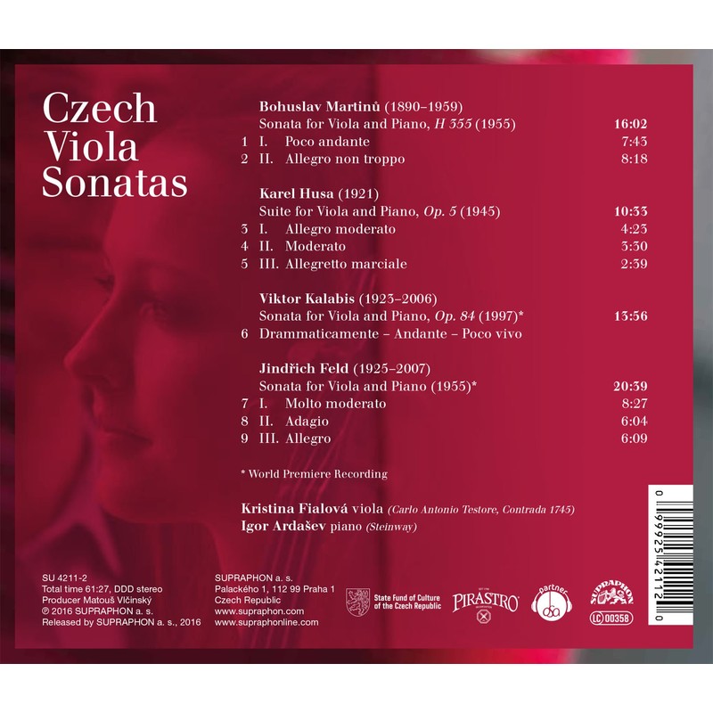 Czech Viola Sonatas
