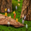 Hungdao 100 Pcs Small 1: 87 Ho Scale Tiny People