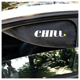 Car Window Shades for Side Window with 16 Magnets, Perfect for Driver's car Sun Visor Extender for Car, Easy On and Off, Foldable Fabric Sunshade for More Safety