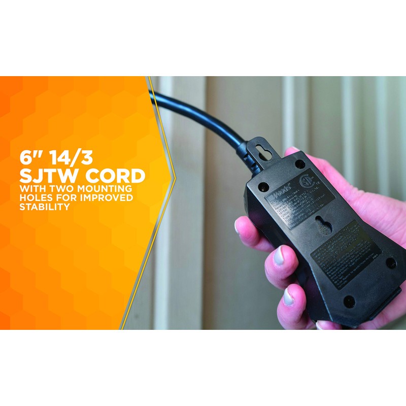 Woods 50125WD Outdoor Indoor Wireless Remote Control Outlet Kit, Electrical